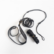 Cuerdas para hamaca Ticket to the moon Lightest Straps negro
