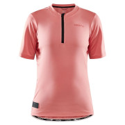 Maillot de ciclismo para mujer Craft Core Offroad Ss rosa Coral