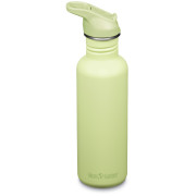 Botella de acero inoxidable Klean Kanteen Classic 800 ml (w/Flip Seal Sport Cap) verde claro shadow lime