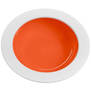 Plato Omada Eat Pop Soup plate 23,5 x 4,5 naranja Arancio