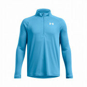 Camiseta funcional para niños Under Armour Tech 2.0 1/2 Zip-BLU azul claro Blue
