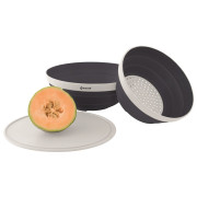 Juego de boles y colador Outwell Collaps Bowl & Colander Set azul oscuro NavyNight