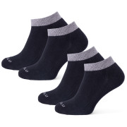 Calcetines Zulu Everyday 100M 2-pack negro/gris Black/Grey