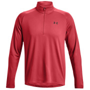 Camiseta funcional de hombre Under Armour Tech 2.0 1/2 Zip rojo/negro Chakra / / Black