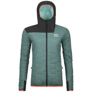 Chaqueta de mujer Ortovox Swisswool Piz Badus Jacket W gris arctic grey