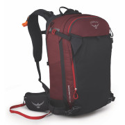 Mochila Osprey Soelden Pro E2 Airbag Pack rojo red mountain