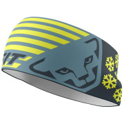 Banda para cabeza Dynafit Graphic Performance Headband azul/amarillo 3161 - smoke blue/0720 FLAG