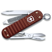 Navaja Victorinox Classic Precious Alox marrón Hazel Brown