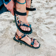 Sandalias de hombre Gumbies Scrambler Khaki a Orange