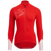 Maillot de ciclismo para mujer Silvini Calvana rojo ruby-pink