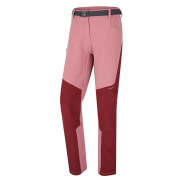 Pantalones de mujer Husky Keiry L rosa bordo/pink