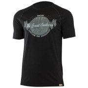 Camiseta funcional de hombre Lasting Lucas negro Black