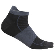 Calcetines de hombre Icebreaker Men Merino Run+ Ultralight Micro negro Black/Graphite