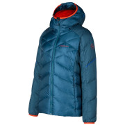 Chaqueta de mujer La Sportiva Bivouac Down Jkt W azul/rojo Storm Blue/Cherry Tomato