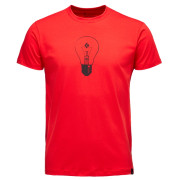 Camiseta de hombre Black Diamond M SS BD IDEA TEE rojo Hyper Red