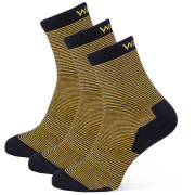 Calcetines Warg Happy Merino M Mini Mix 3 pack azul/amarillo Navy/Yellow