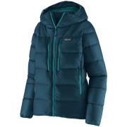 Chaqueta de plumón para mujer Patagonia Fitz Roy Down Hoody azul oscuro Lagom Blue