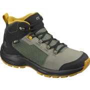 Calzado para niños Salomon Outward Cswp J negro/amarillo CastorGray
