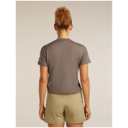 Camiseta de mujer Icebreaker Merino 150 Tech Lite SS Crop Tee Seed Story