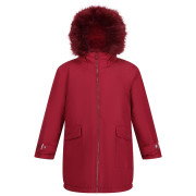 Chaqueta para niños Regatta Adelyn Parka rojo Dk Pimento