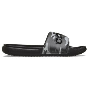 Pantuflas de hombre Crocs Crocs All Day Camouflage Slide negro/gris Black/Grey