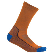 Calcetines de hombre Icebreaker M Hike+ Light Crew naranja Earth/Nightshade/Lazurite