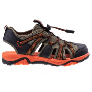 Sandalias para niños Hi-Tec Sanev Jr negro/rosa Black/Khaki/Orange