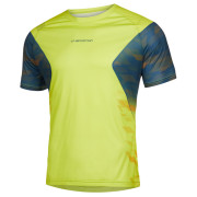 Camiseta de hombre La Sportiva Pacer T-Shirt M amarillo Lime Punch/Storm Blue