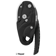 Freno Petzl Rig Repairable negro Black