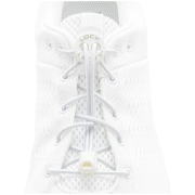 Cordones Lock Laces Solid blanco White Solid
