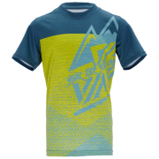 Maillot de ciclismo para niños Silvini Denni azul/amarillo blue-neon