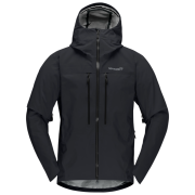 Chaqueta de hombre Norrona trollveggen Gore-Tex Pro light Jacket negro Caviar Black