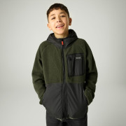 Sudadera para niños Regatta Munro Hybrid Jacket DarkKhak/Blk