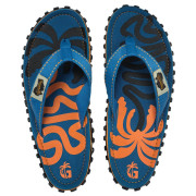 Chanclas de hombre Gumbies Blue Palmetto azul/naranja modrá/oranžová