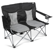 Sillón Kampa Lofa Double negro/gris Fog