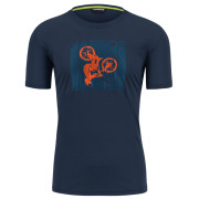 Camiseta de hombre Karpos Val Federia Tee azul Outer Space Print 2