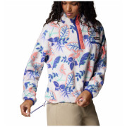 Sudadera de mujer Columbia Helvetia™ II Printed Cropped Half Snap