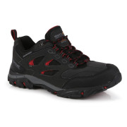 Calzado de hombre Regatta Holcombe IEP Low negro/rojo Ash/Riored