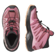 Calzado para niños Salomon Xa Pro Mid Wp J Nocturne-Dusky Orchid-Black