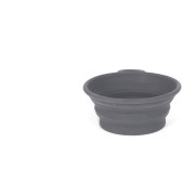 Comedero para perro Mountain Paws Collapsible Silicone Dog Bowl gris Grey