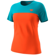 Camiseta funcional de mujer Dynafit Traverse S-Tech S/S Tee W naranja lowa