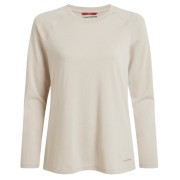 Camiseta de mujer Craghoppers NosiLife Nour LS T-Shirt beige Oyster Marl
