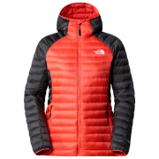 Chaqueta de mujer The North Face W Bettaforca Lt Down Hoodie rojo RADIANT ORANGE/TNF BLACK