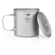 Taza Keith Titanium Single-Wall Tit. Mug 650 ml gris