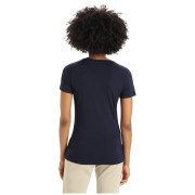 Camiseta de mujer Icebreaker Tech Lite II SS Tee Ski Stripes
