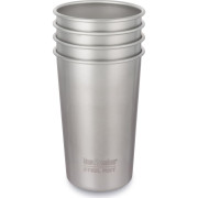 Juego de tazas de acero inoxidable Klean Kanteen Steel Pint 473 ml plata Brushed Stainless