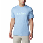 Camiseta de hombre Columbia Kwick Hike™ Graphic SS Tee azul claro Skyler Heather, Elevated High