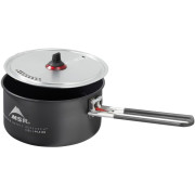 Vajilla MSR Ceramic Solo Pot negro/plata