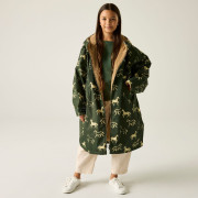Chaqueta impermeable para niños Regatta Junior Waterproof Changing Robe DrkKhHrses