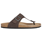 Chanclas de hombre Geox U Sandal Ghita beige DK COFFEE